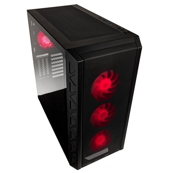 Kolink Citadel Mesh ARGB ATX edzett üveg fekete ház