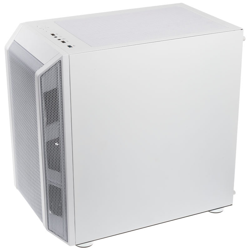 Kolink Citadel Mesh RGB mATX edzett üveg fehér ház
