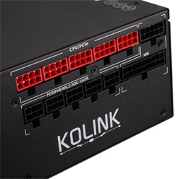 Kolink Continuum 1050W 80+ Platinum ventillátorral moduláris tápegység