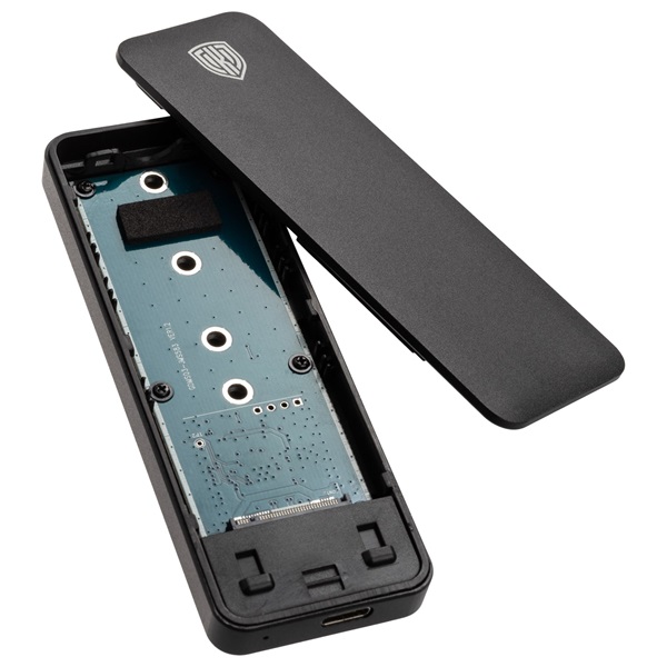 Kolink M.2 NVMe fekete (KO-M2UC31) USB 3.1 Type-C külső SSD ház