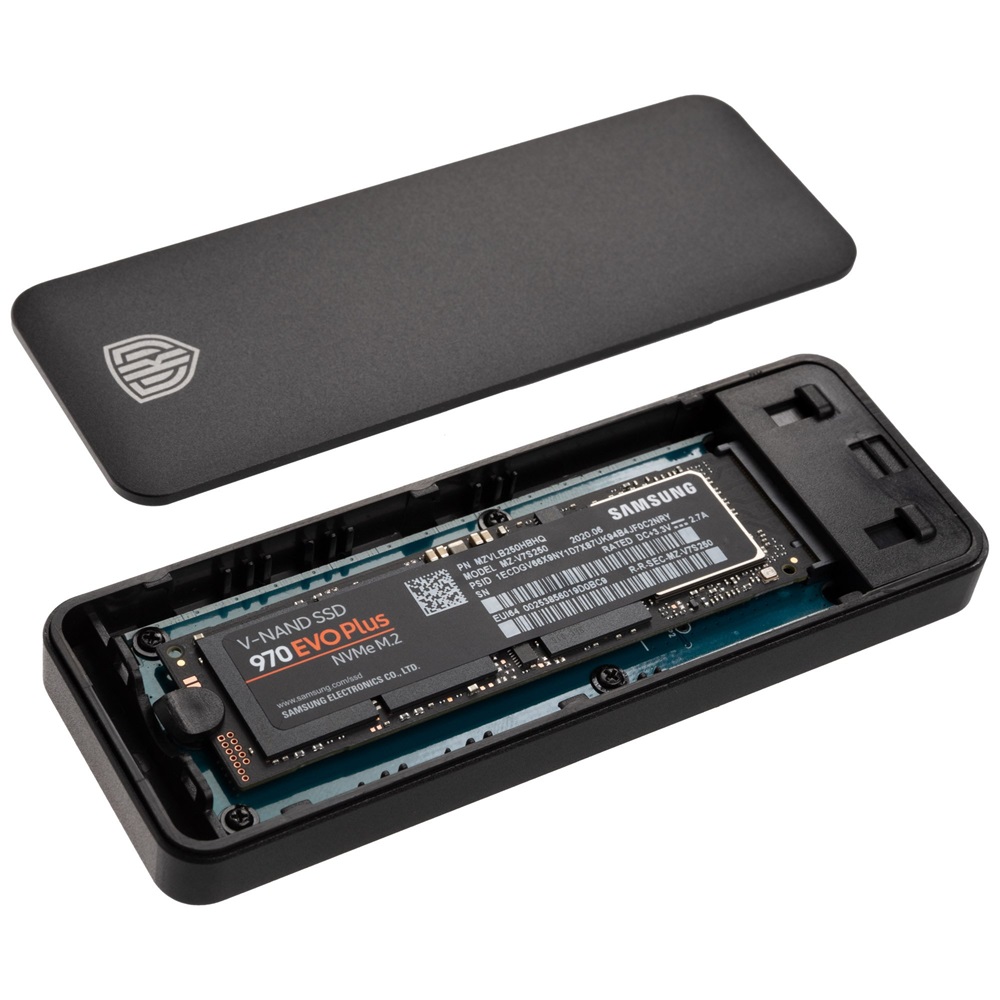 Kolink M.2 NVMe fekete (KO-M2UC31) USB 3.1 Type-C külső SSD ház