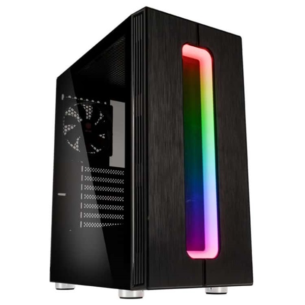 Kolink Nimbus RGB ATX edzett üveg fekete ház