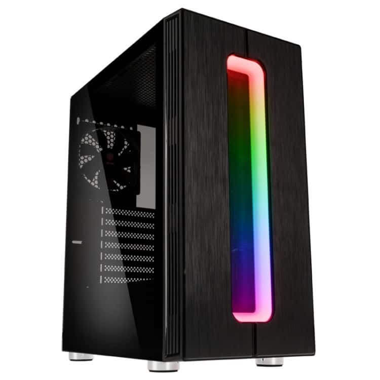Kolink Nimbus RGB ATX edzett üveg fekete ház