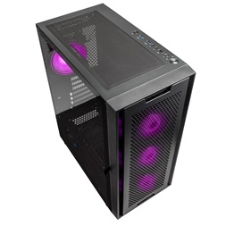 Kolink Observatory Duo ARGB ATX edzett üveg fekete ház