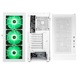 Kolink Observatory HF ARGB ATX edzett üveg fehér ház