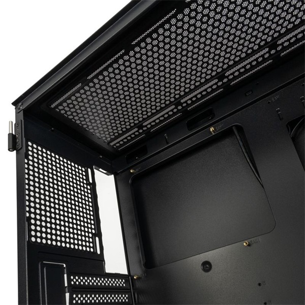 Kolink Observatory HF Glass Core ventilátor nélkül fekete ház