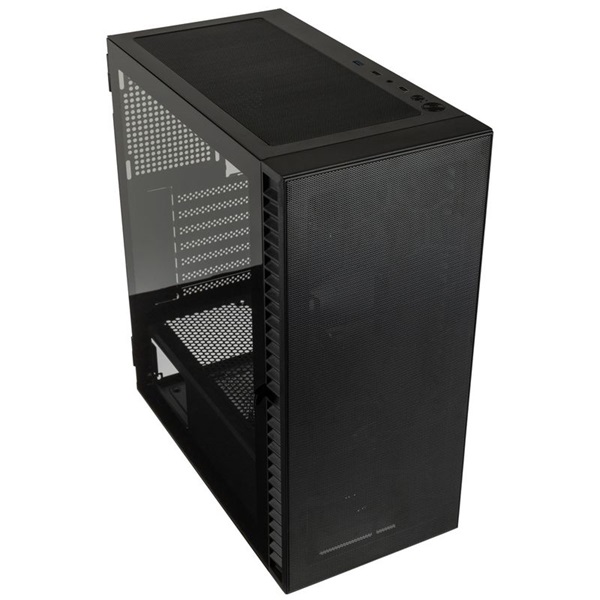 Kolink Observatory HF Mesh Core ventilátor nélkül fekete ház