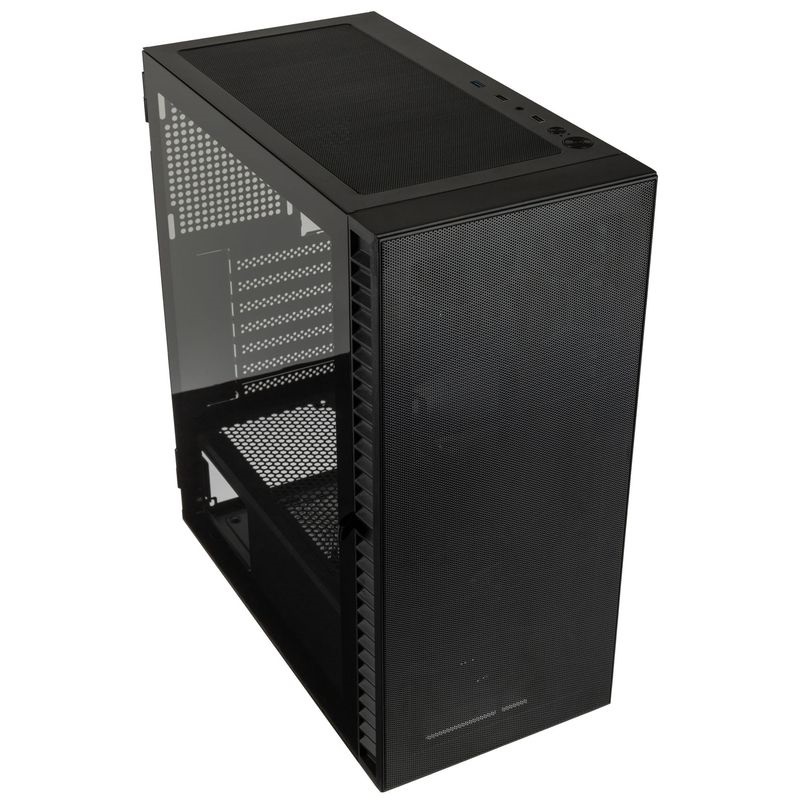 Kolink Observatory HF Mesh Core ventilátor nélkül fekete ház