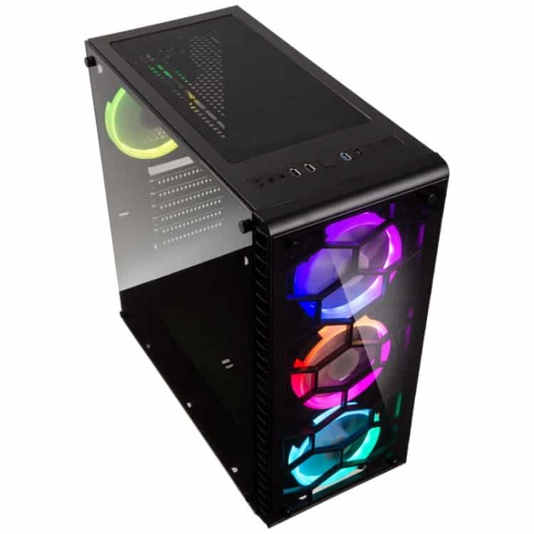 Kolink Observatory RGB ATX edzett üveg fekete ház