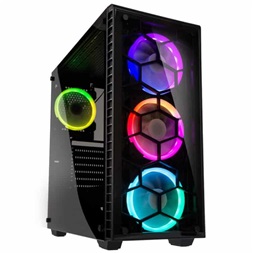 Kolink Observatory RGB ATX edzett üveg fekete ház