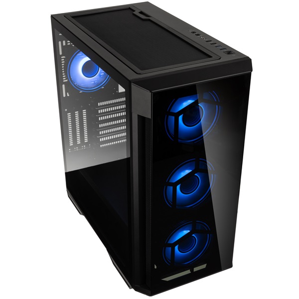 Kolink Observatory Z RGB ATX edzett üveg fekete ház