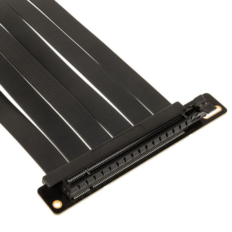 Kolink PCIe 5.0 Riser-Kabel, 90fok, x16 - fekete, 300mm