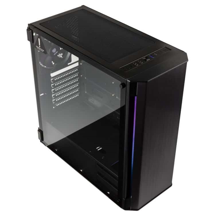 Kolink Refine RGB E-ATX edzett üveg fekete ház