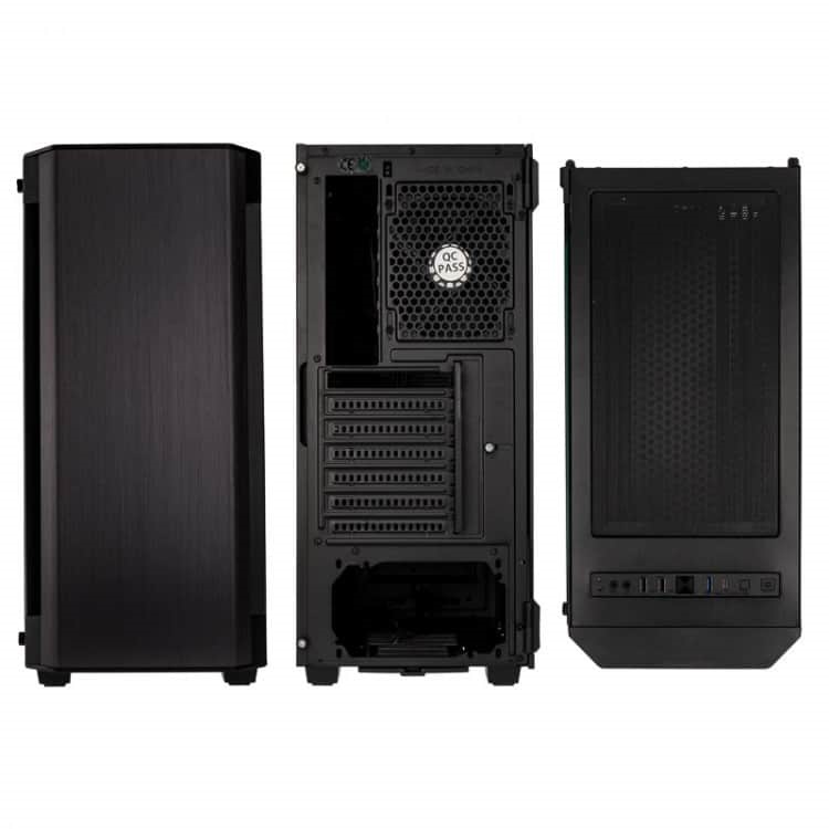 Kolink Refine RGB E-ATX edzett üveg fekete ház