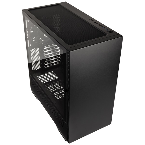 Kolink Stronghold Prime ATX edzett üveg fekete ház
