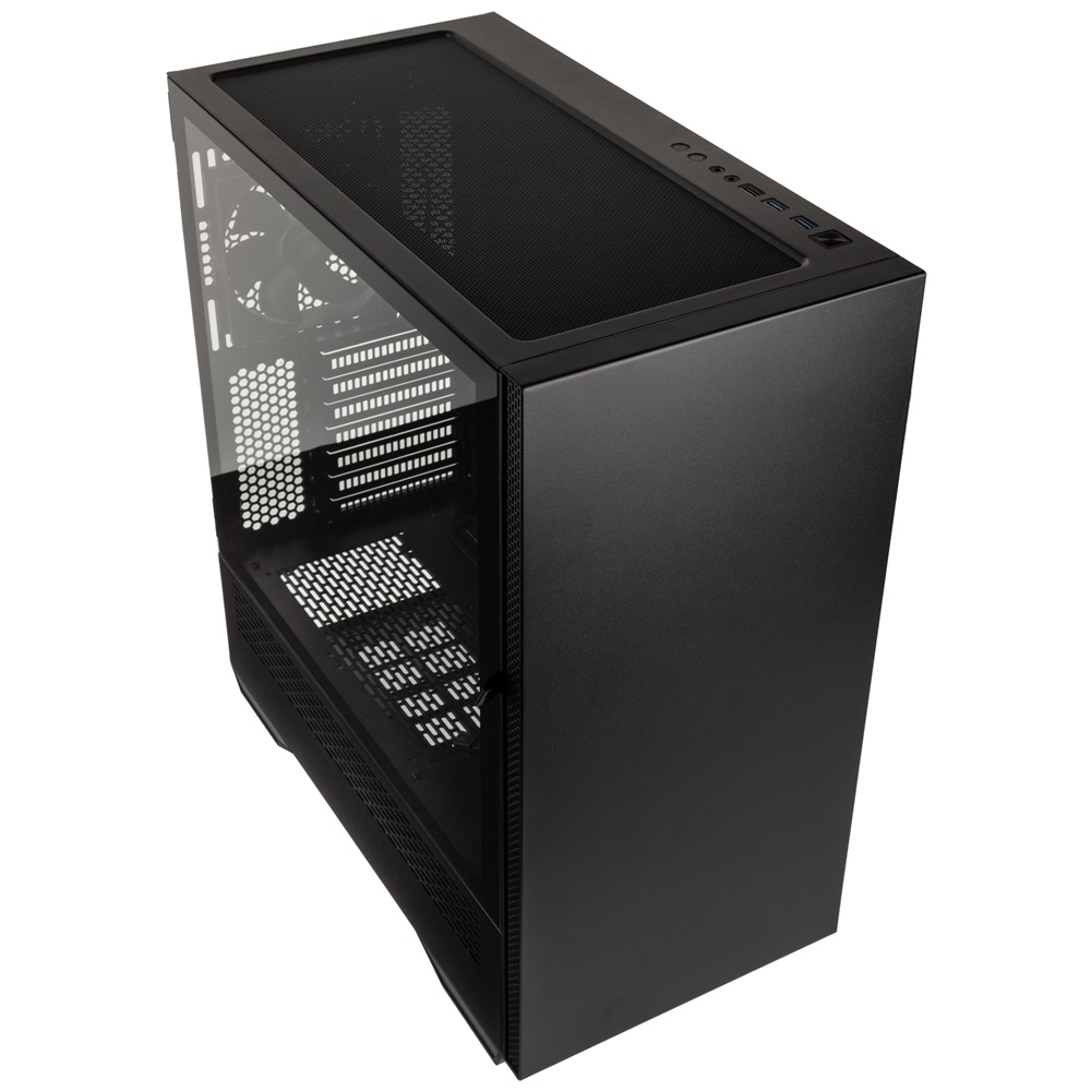 Kolink Stronghold Prime ATX edzett üveg fekete ház