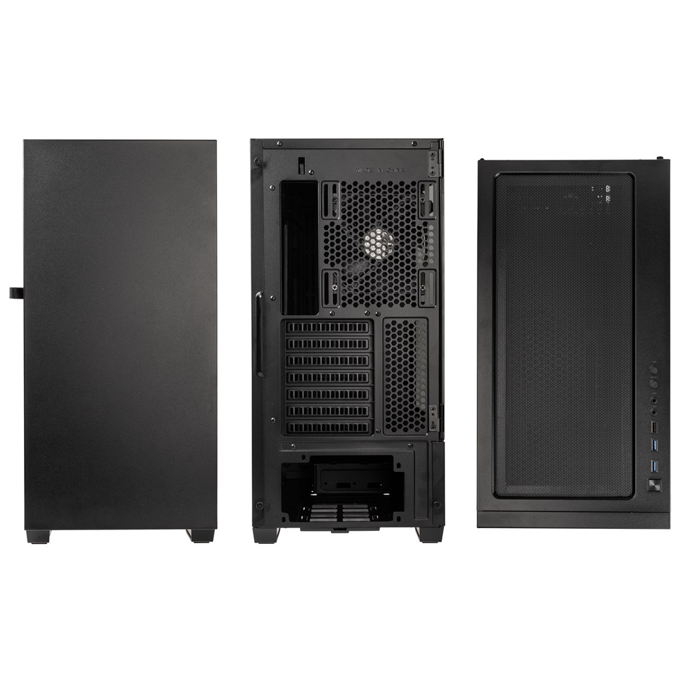 Kolink Stronghold Prime ATX edzett üveg fekete ház