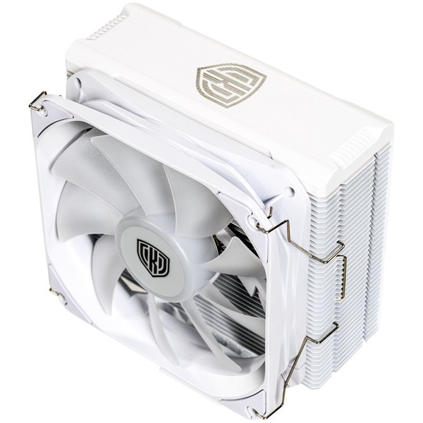 Kolink Umbra EX180 120mm PWM ARGB fehér processzor hűtő