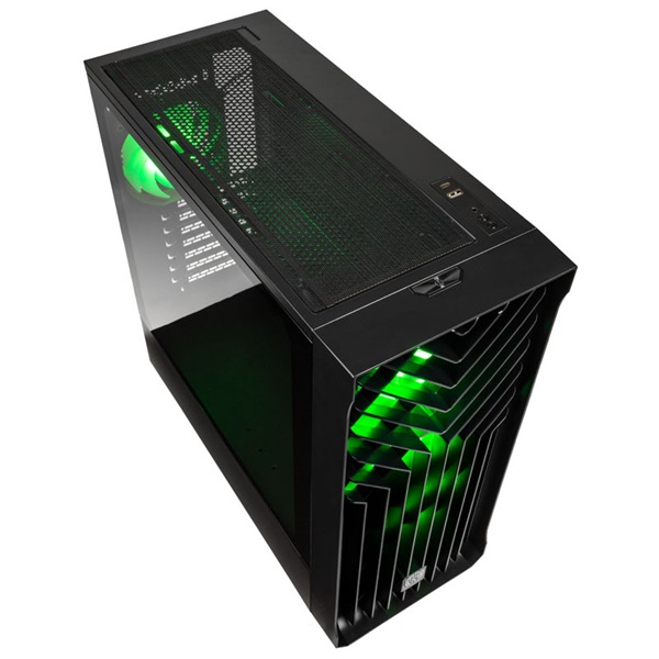Kolink Unity Cascade ARGB Midi-Tower fekete ház