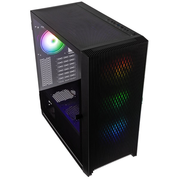 Kolink Unity Lateral ARGB E-ATX edzett üveg fekete ház