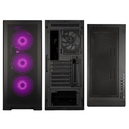 Kolink Unity Meshbay ARGB Midi-Tower edzett üveg fekete ház
