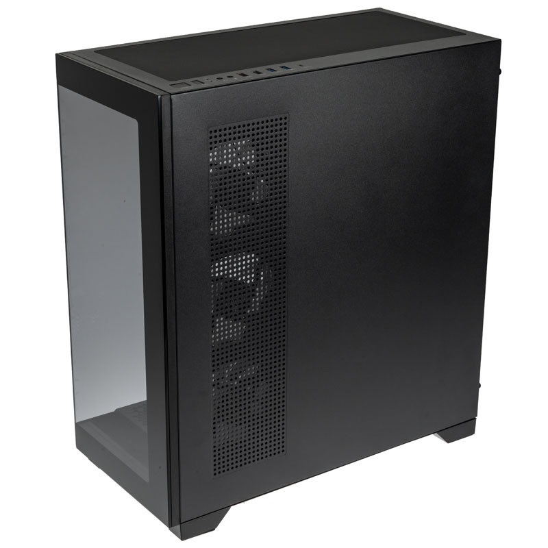 Kolink Unity Peak ARGB Midi Showcase edzett üveg fekete ház