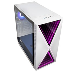 Kolink VOID X ARGB ATX edzett üveg fehér ház