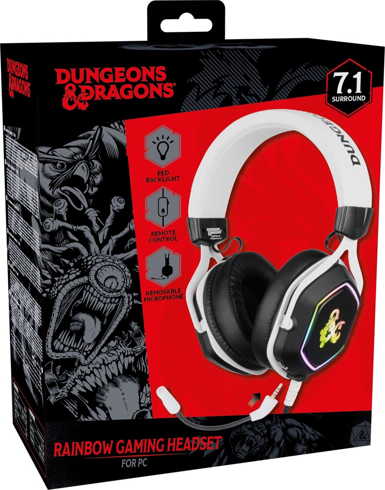 Konix Dungeons & Dragons Rainbow gamer headset