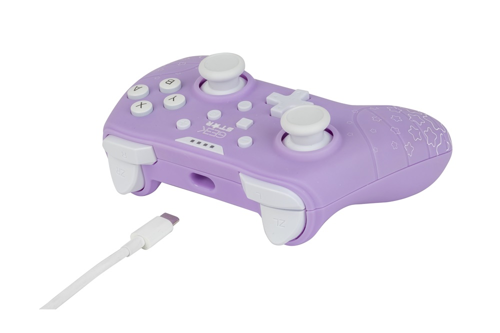 Konix KX-GS-SW-PAD-AME Geek Star Amethyst Nintendo Switch/PC vezetékes lila kontroller