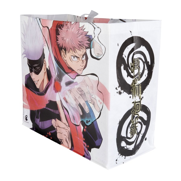 Konix Jujutsu Kaisen fehér Bevásárló táska