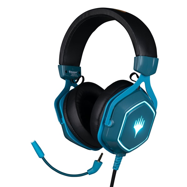 Konix Magic: The Gathering 7.1 Kék gamer headset