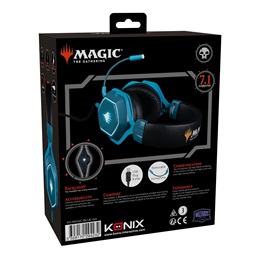 Konix Magic: The Gathering 7.1 Kék gamer headset