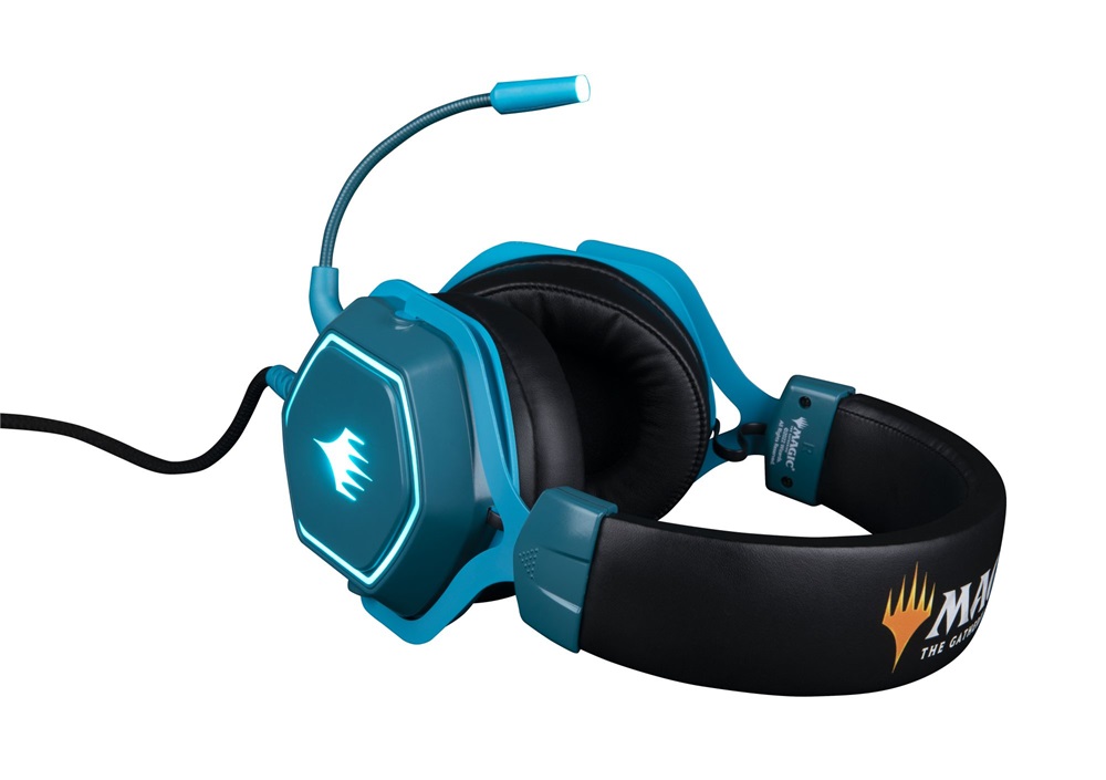 Konix Magic: The Gathering 7.1 Kék gamer headset