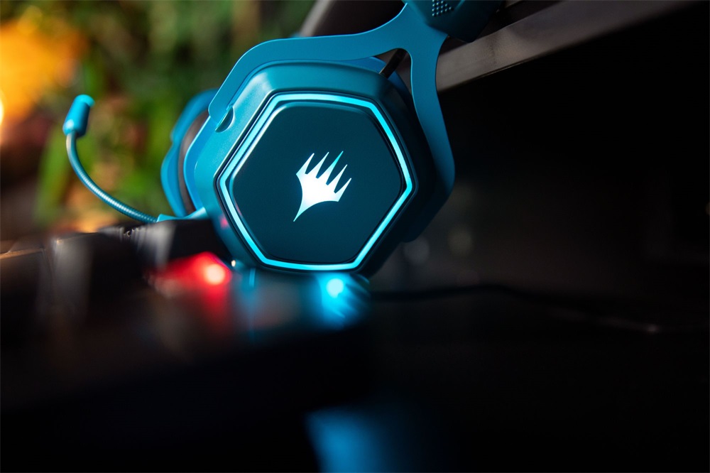 Konix Magic: The Gathering 7.1 Kék gamer headset