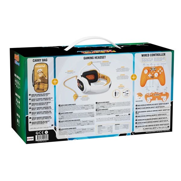 Konix Naruto Nintendo Swith gamer pack