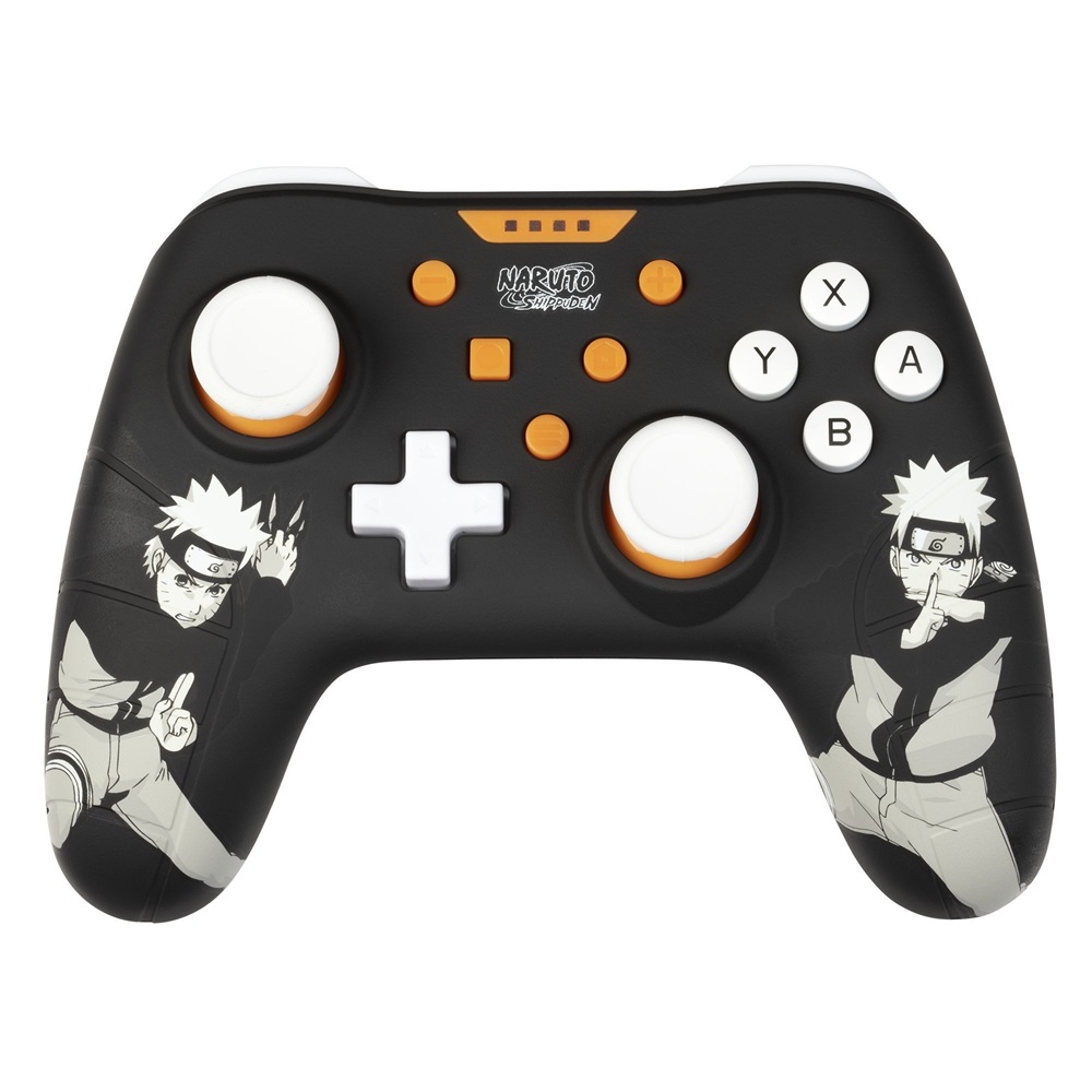 Konix KX-NAR-SW-PAD-BLA Naruto Nintendo Switch/PC vezetékes fekete kontroller