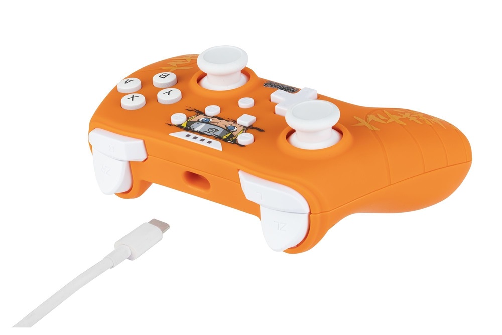 Konix KX-NAR-SW-PAD-ORA Nintendo Switch/PC Naruto vezetékes narancssárga kontroller