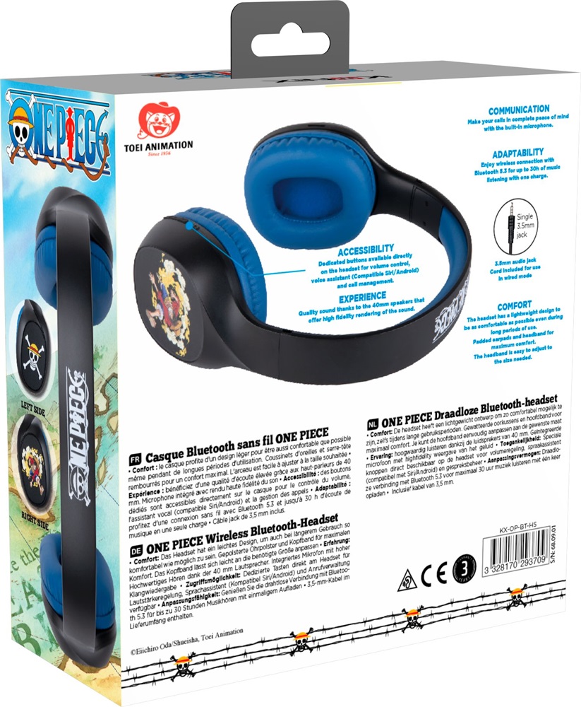 Konix One Piece Bluetooth fejhallgató
