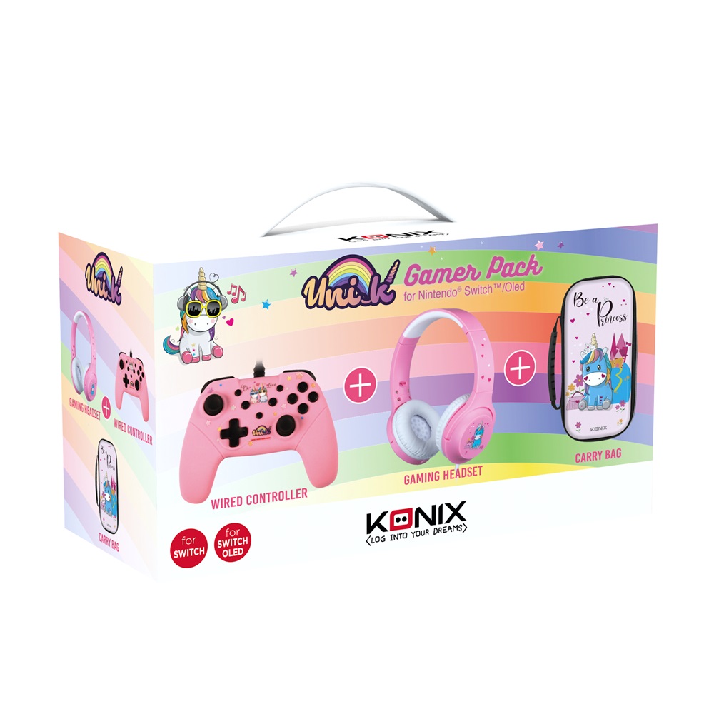 Konix Unik "Be a Princess" Gamer pack