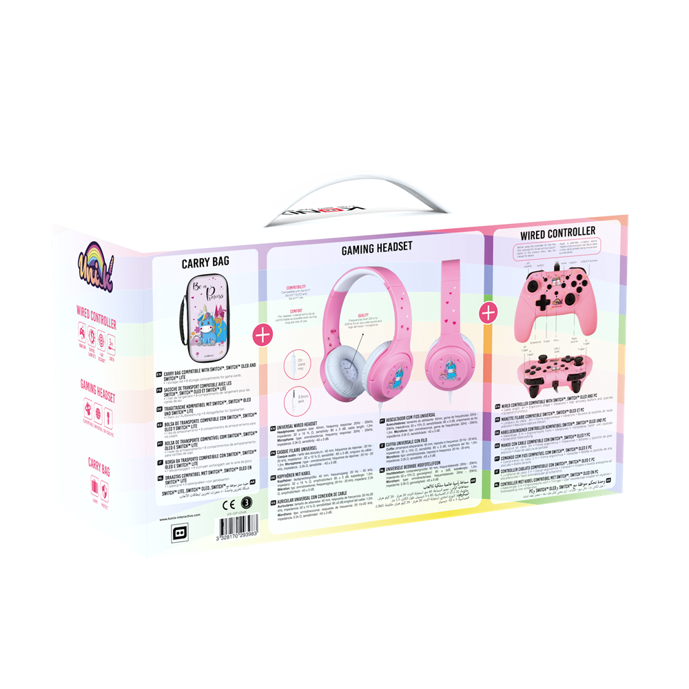 Konix Unik "Be a Princess" Gamer pack