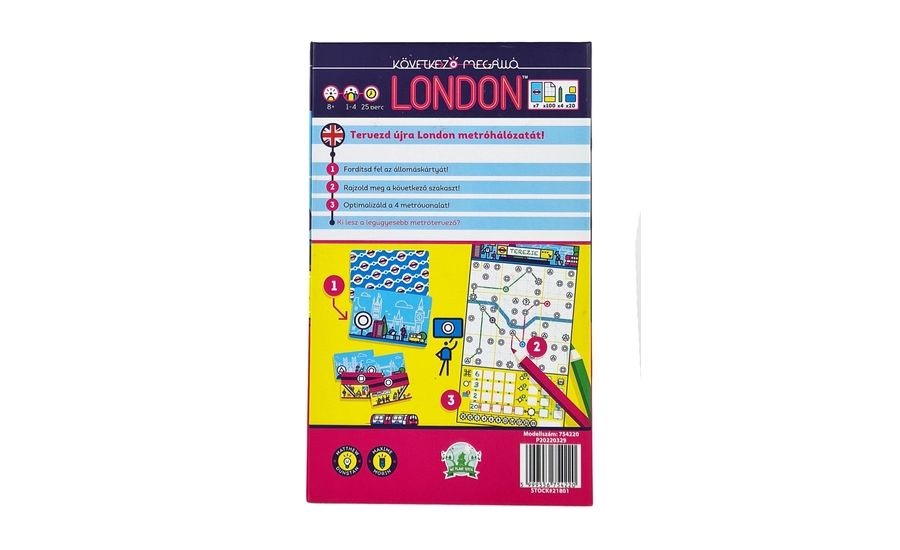 Következő megálló: London társasjáték