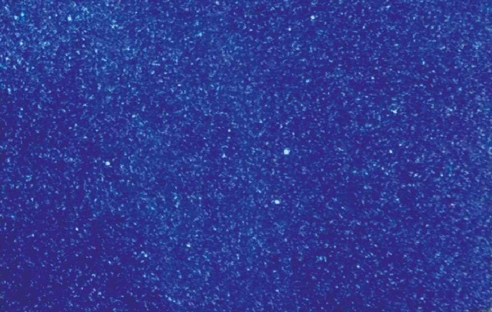 Kreatív 20x30cm öntapadós 2mm glitteres kék dekorgumilap