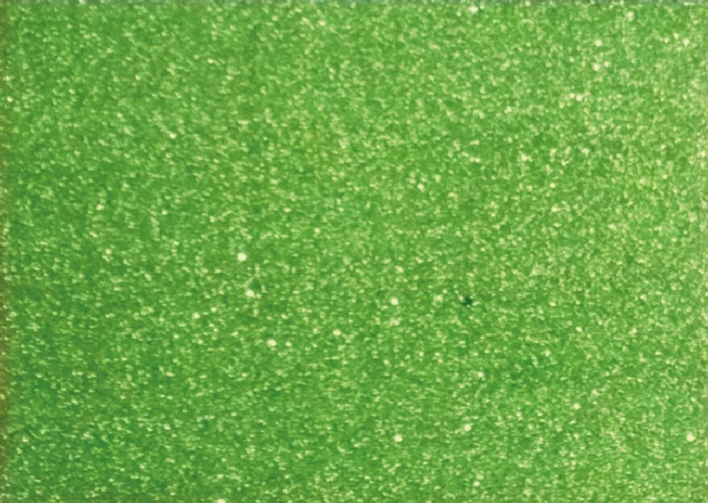 Kreatív 20x30cm öntapadós 2mm glitteres zöld dekorgumilap