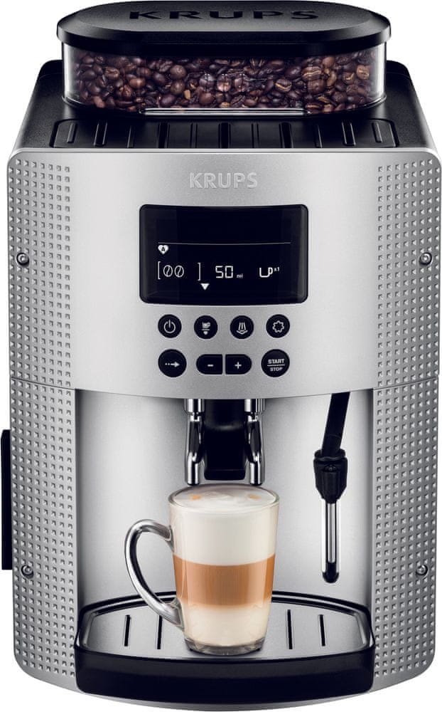 Krups EA815E70 Essential ezüst automata kávéfőző