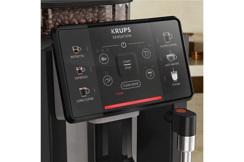 Krups EA910A10 fekete automata kávéfőző