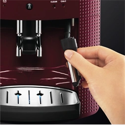 Krups Essential EA810 piros automata kávéfőző