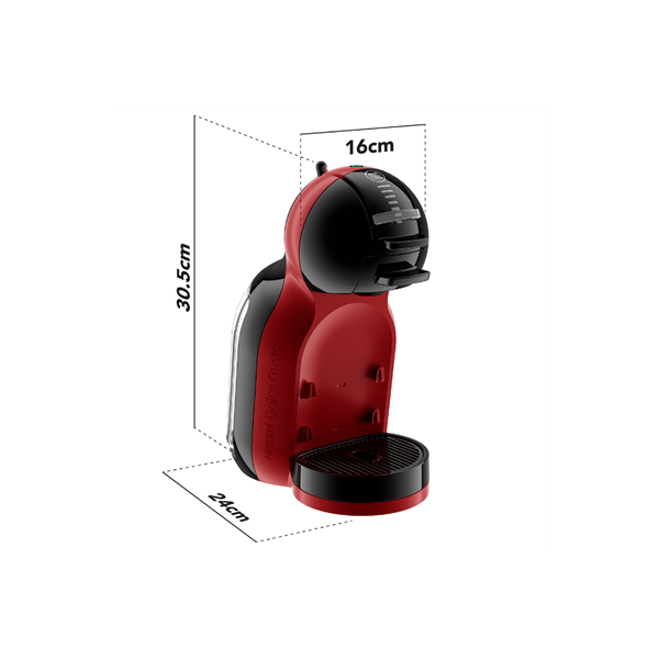 Krups KP123H10A Mini Me Nescafé Dolce Gusto piros kapszulás kávéfőző