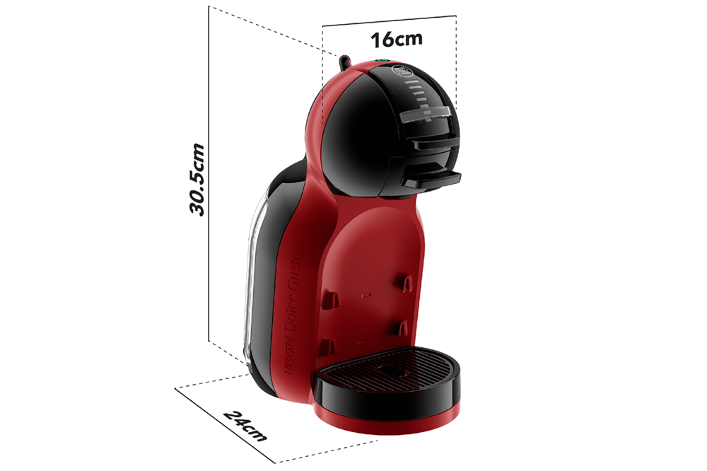 Krups KP123H10A Mini Me Nescafé Dolce Gusto piros kapszulás kávéfőző