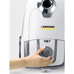 Kärcher 1.198-115.0 VC 2 Premium fehér porzsákos porszívó (Újracsomagolt)