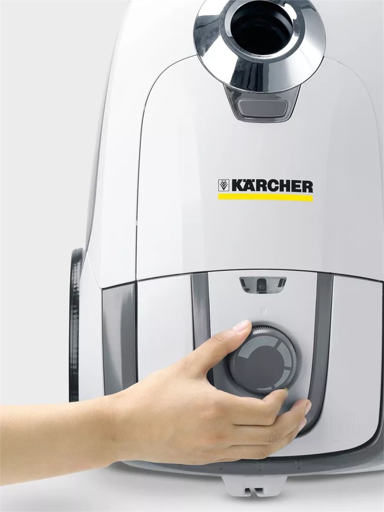 Kärcher 1.198-115.0 VC 2 Premium fehér porzsákos porszívó (Újracsomagolt)